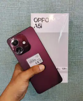Oppo A5i 4/128 Lengkap Fullset Mulus Nominus Ori Garansi On Juli 2026