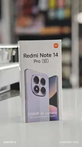 PROMO KREDIT! REDMI NOTE 14 PRO 5G 12/512 GB