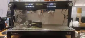 USED COFFEE MACHINE CREM EX3 2 GR + GRINDER PULSE. MULUS