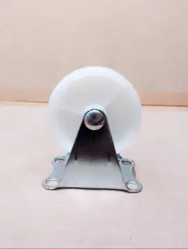Roda 2 inch Nilon Mati / Roda 2 Nylon Mati / Roda Nylon putih 50 mm R