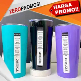 Tumbler Mug Rose Dua Sisi Datar Custom Logo