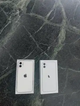 Iphone 11 128gb cukup warna putih