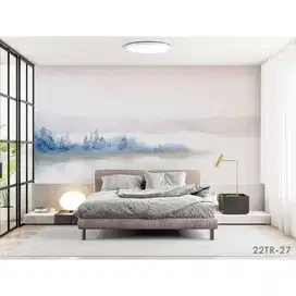 Wallpaper Dinding 3D Custom Desain Korden Gorden Vitrase