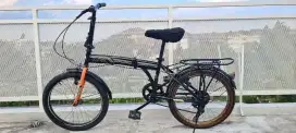 Sepeda Lipat Black AXXIL Ring20 dan Ringan