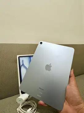 ipad air 6 m2 128 blue resmi/ibox