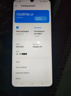 Realme c51 ram 4+4 rom 128