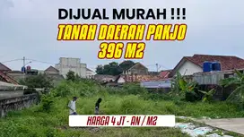 Dijual Murah Tanah Pakjo 396m2 (LOKASI SANGAT STRATEGIS)