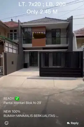 Pantai mentari baru gress 2lt