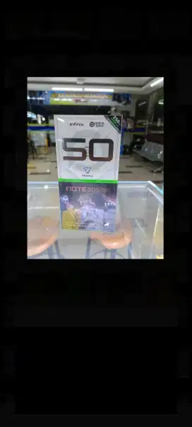 Infinix note 50S 5G plus layar lengkung