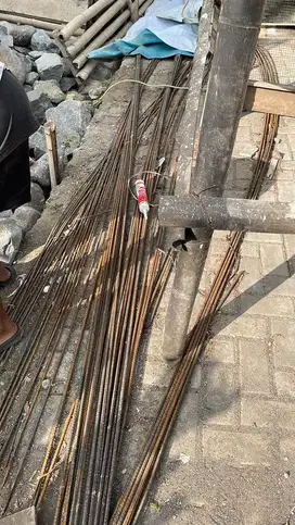 Jual besi sisa proyek