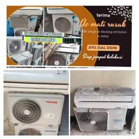 Terima ac bekas rusak