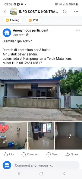 DI JUAL RUMAH TEPI PANTAI , DEKAT RESORT AREA BATAM