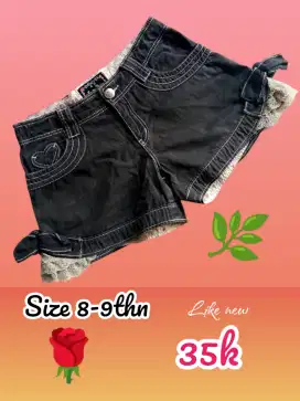 Hotpants anak cewe usia 5_10thn