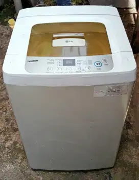 di jual mesin cuci 1tabung otomatis
merek LG
muatan 8kilo