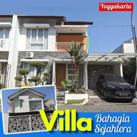 Rumah 2 lantai Jogja perum Villa Bahagia Sejahtera Semi Furnished