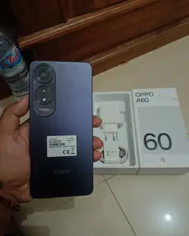 Oppo a60 ram 8/128 fulset original asli bukan kw