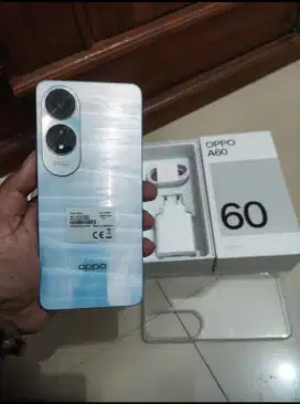Oppo a60 ram 8/256 fulset original asli bukan kw