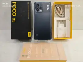 Xiaomi Poco X5 5G 6/128 Gb Mulus 96% Fullset Original Bs TT/BT