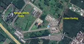 Tanah Kavling Bulurejo Pakis Tribuana dkt Kampus Binus cocok buat Kost