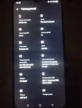 Jual oppo A16 cod