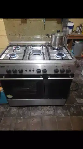 Kompor 5 tungku delizia+oven