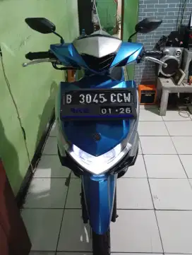 Jual Xeon GT 125 warna biru Thn 2015