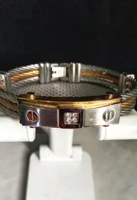 Gelang Pria Wanita Import TITANIUM - GT008