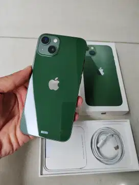 Iphone 13 green 512 gb mulus 99% Hb 99% garasni resmi September 2025