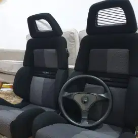 Jual Sepaket Stir+Jok Recaro Original