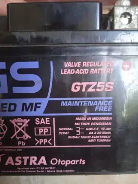 Aki kering GS otopart ori normal Poris cipondoh