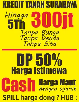 Tanah Kavling Kemlaten Kebraon Karang Pilang Surabaya