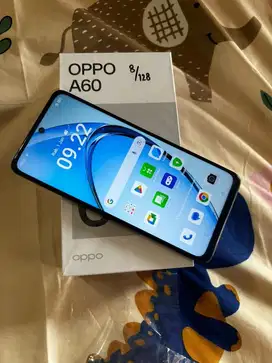 Oppo a60 8/128 lengkap ori