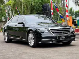 Mercedes Benz S450L 2018 20rb Miles Tangan pertama no minus top cond