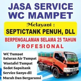 JOKO TUKANG WC TUMPAT SEDOT SAPSITANK SALURAN AIR WASTAFEL SANYO DLL