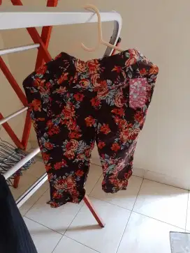 Kaos dan celana size 7/8