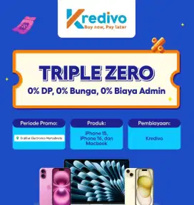 PROMO 0% CICILAN IPHONE