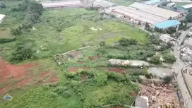 TANAH INDUSTRI SHM PAGAR KELILING AKSES KONTAINER COCOK UNTUK PABRIK
