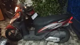 Honda Spacy 2011 Merah Lengkap