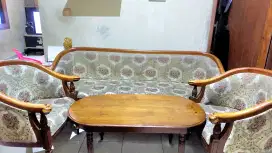 kursi jati kondisi 80%