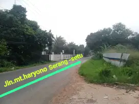 Di jual tanah setrategis depan Gerbang TOL burangkeng cimaci
