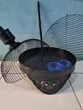 Perlengkapan sangkar kandang untuk kenari lovebird perkutut kutilanh