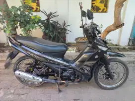Motor Vega ZR 2011 Warna Hitam Plat Bangka Belitung