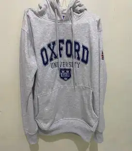 Hoodie Oxford Abu (Ukuran M)