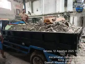 Jasa angkut puing dan buang sampah