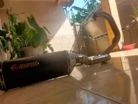 Knalpot Akrapovic ninja F1