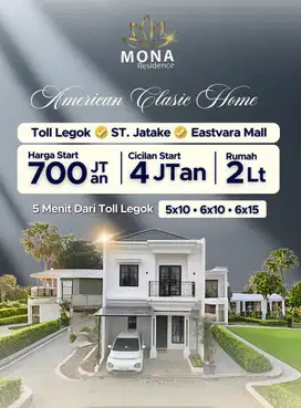 Rumah Dekat Mall Eastvara BSD at Mona Residence 5Juta Allin Biaya2