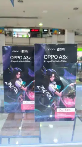 Oppo A3x new garansi resmi 6/128