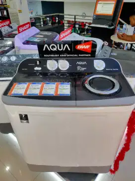 CICILAN! Mesin Cuci AQUA Japan – Hemat, Awet, Kapasitas Besar
