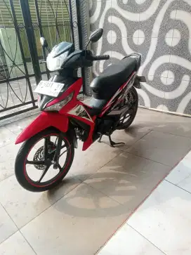 Supra x doubel disk plat bandung
