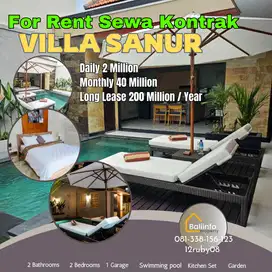 For rent sewa kontrak villa sanur denpasar bali